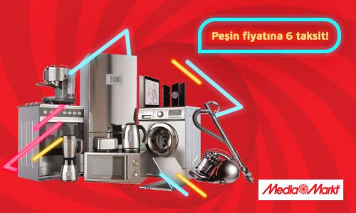 Beyaz eşya ürünleri - Mediamarkt, peşin fiyatına 12 taksit