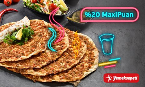 Yemeksepeti kampanyasına yönelik lahmacun görseli