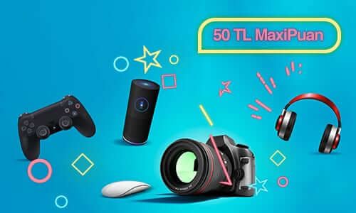 Teknoloji kampanyasına yönelik teknolojik ürünler görseli